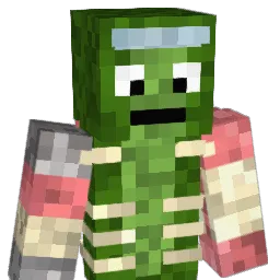 ThugFlutie Minecraft avatar bust