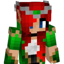 Thugprincess Minecraft avatar bust