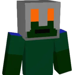 Thunder857 Minecraft avatar bust