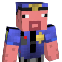 Thygodless Minecraft avatar bust