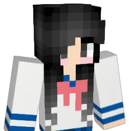 TiaYandere Minecraft avatar bust