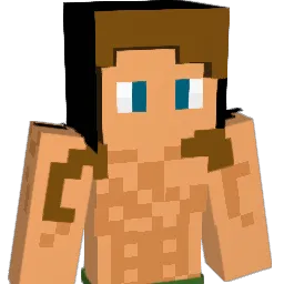 Tickiwaw Minecraft avatar bust