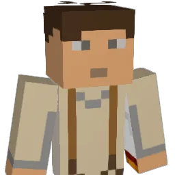 TieDall Minecraft avatar bust