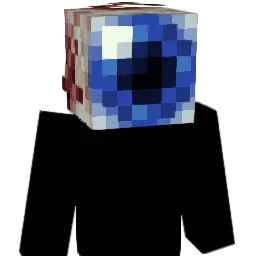 TieDyeZombi Minecraft avatar bust