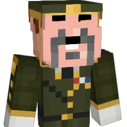Tiezhou Minecraft avatar bust