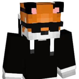 TigerDude Minecraft avatar bust