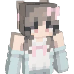 Tigichan Minecraft avatar bust