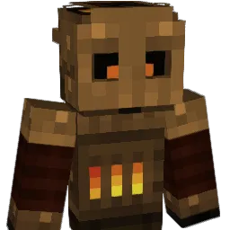 TikTonk Minecraft avatar bust