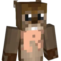 Timbersquirrel Minecraft avatar bust