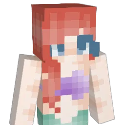 TinaCraft412 Minecraft avatar bust