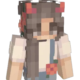 Tinerella Minecraft avatar bust