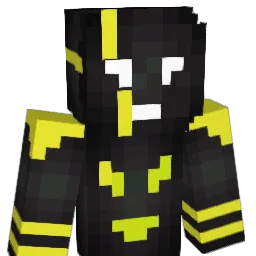 Tinkiwinky Minecraft avatar bust