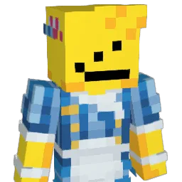 TipsTheAxolotl Minecraft avatar bust