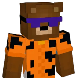 TipsyTheBear Minecraft avatar bust