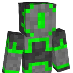 Tixonics Minecraft avatar bust