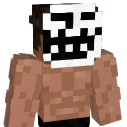 Tjamme Minecraft avatar bust