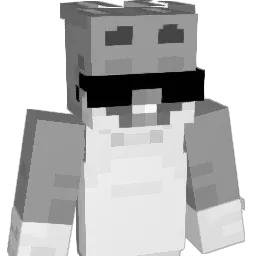 Tlr0 Minecraft avatar bust