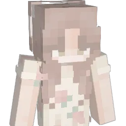 Toeychloe Minecraft avatar bust