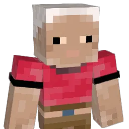TombingTorch Minecraft avatar bust