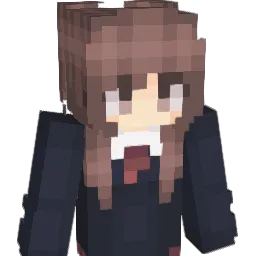 Tomiko Minecraft avatar bust