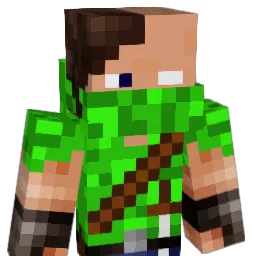 Tommydoubleface Minecraft avatar bust