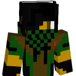 Tongmen Minecraft avatar bust