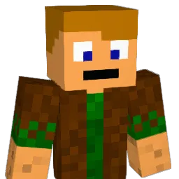 Tonkman Minecraft avatar bust