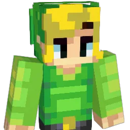 ToonLinkHD Minecraft avatar bust