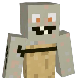 ToothyGrin Minecraft avatar bust