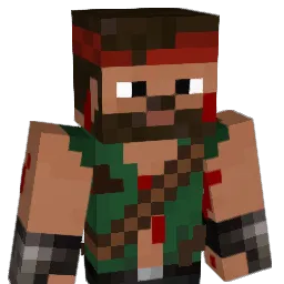 Tornadica Minecraft avatar bust