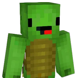Tortisaurus Minecraft avatar bust