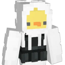 Tostygaming Minecraft avatar bust