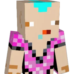Totallyglitter Minecraft avatar bust