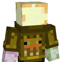 Toubai Minecraft avatar bust