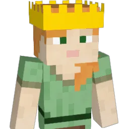 TouchingHair Minecraft avatar bust