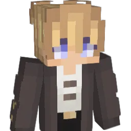 Touding Minecraft avatar bust