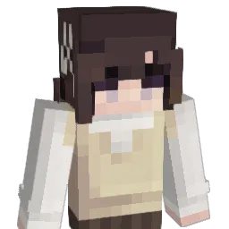 Tourning Minecraft avatar bust