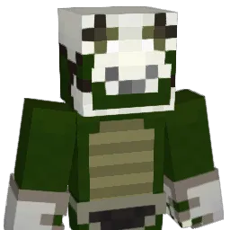 Toutack Minecraft avatar bust