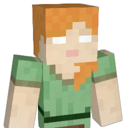 Towbby Minecraft avatar bust
