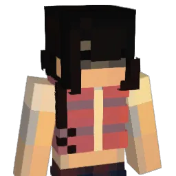 Toxicized Minecraft avatar bust