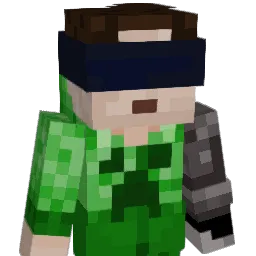 Toxicwolfboy Minecraft avatar bust