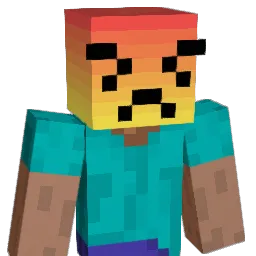 TragVag Minecraft avatar bust