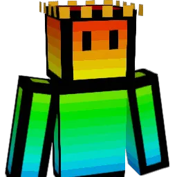 TransHusk Minecraft avatar bust