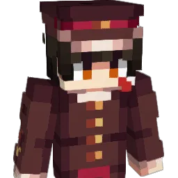 TransSkittle Minecraft avatar bust
