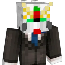 TrashParka Minecraft avatar bust