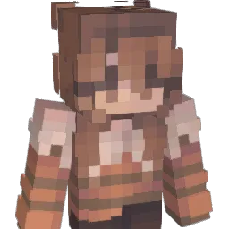 Trendyhybrid Minecraft avatar bust