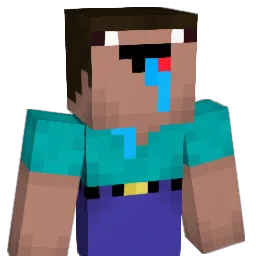 Triboek Minecraft avatar bust