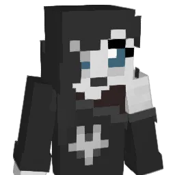 Tribot Minecraft avatar bust