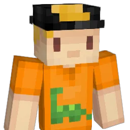 Trichuris Minecraft avatar bust