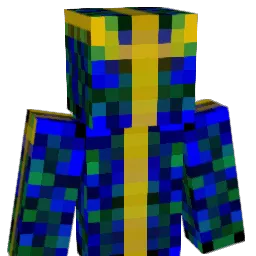 Tridentian Minecraft avatar bust